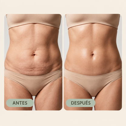 Aceite corporal reafirmante - Combate celulitis, Flacidez y Arrugas