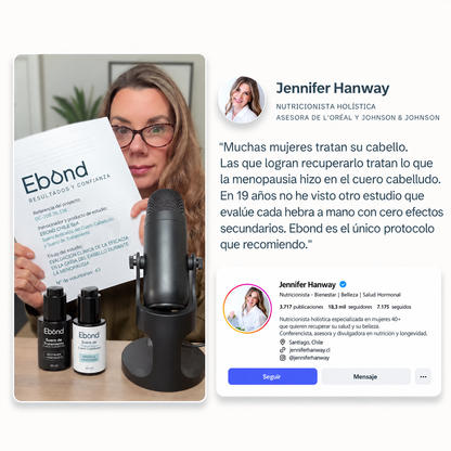 Ebond™ — Serum Capilar Anticaída y Densidad